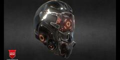 3D模型：3D科幻头盔三维模型 Scifi Helmet  (.Fbx/含材质) 免费下载